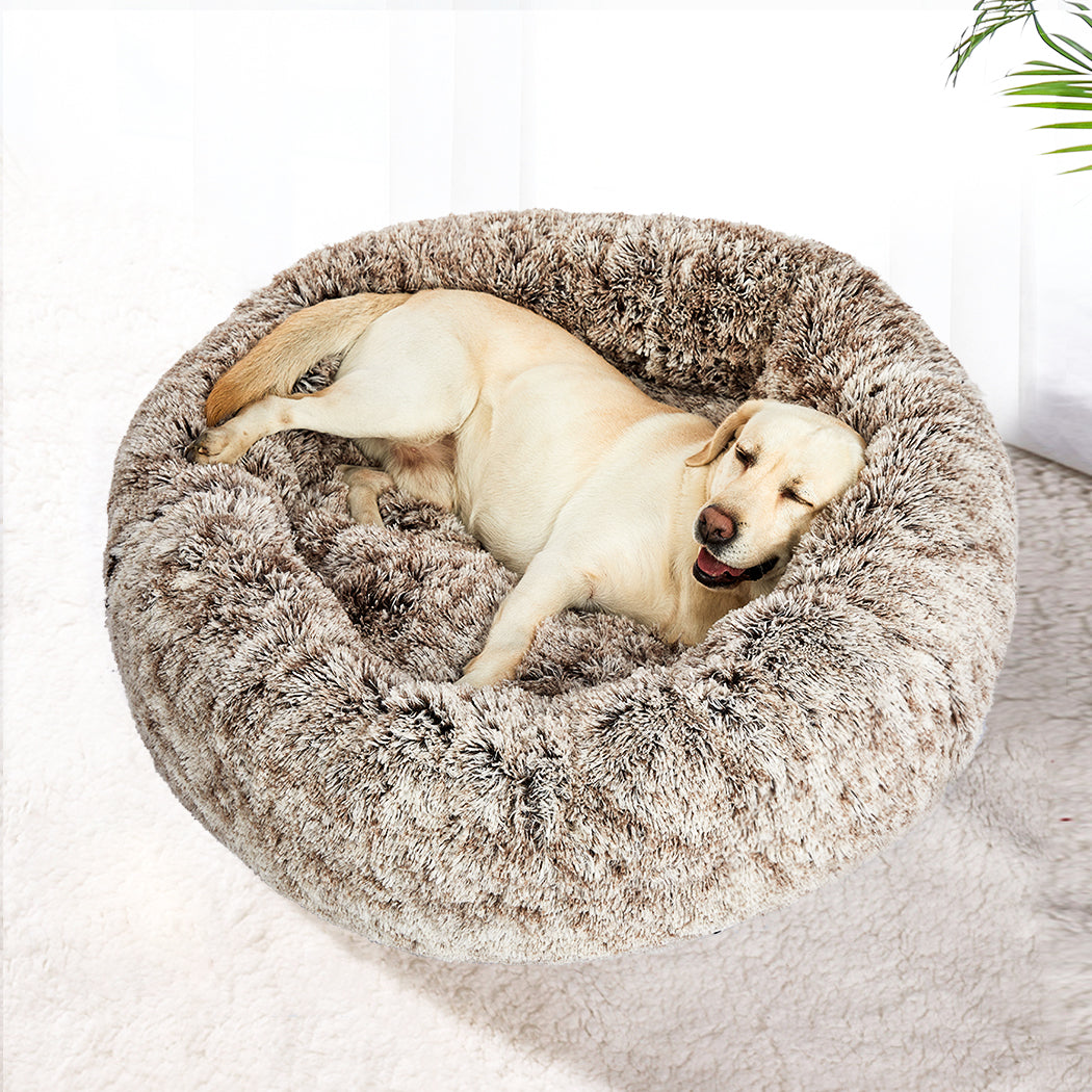 LARGE Dog Beds Replacement Cover Calming - Brown