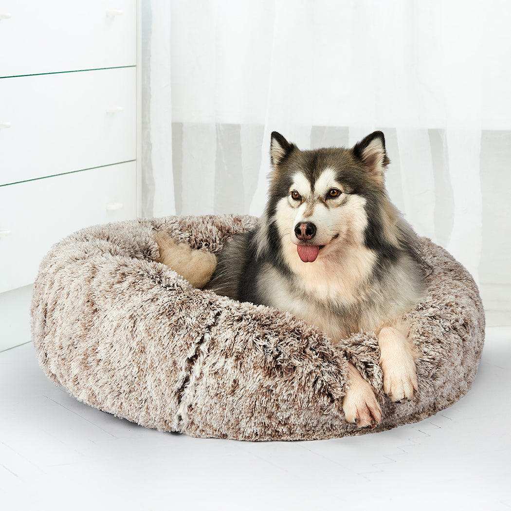 MEDIUM Dog Beds Replacement Cover For Calming - Brown