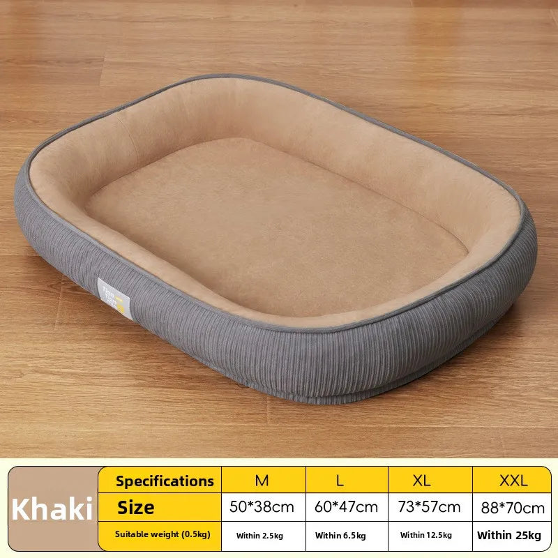 All-Season Comfort Pet Bed for Cats and Small to Medium Dogs