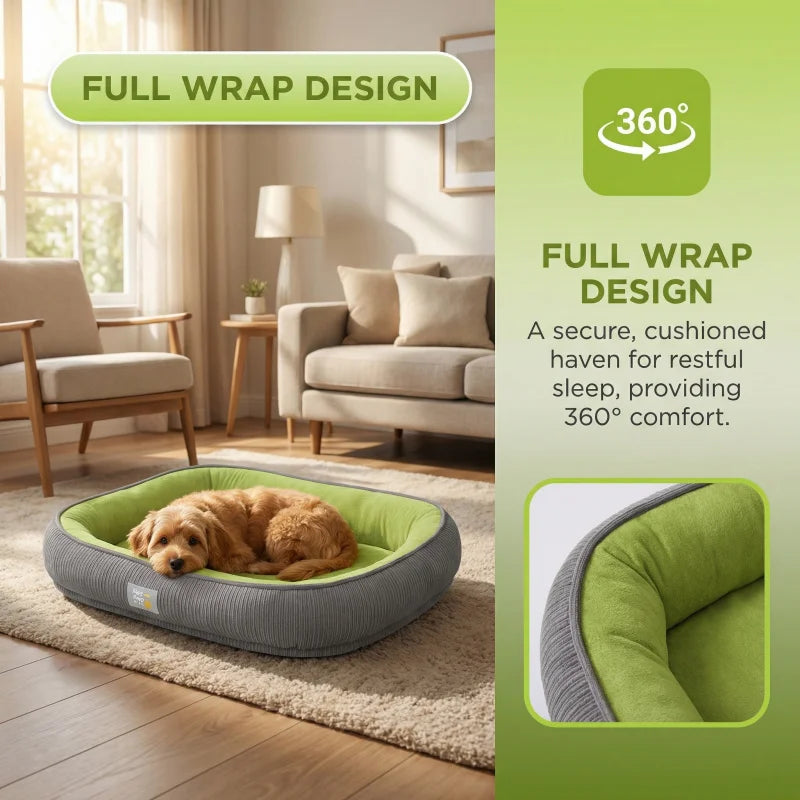 All-Season Comfort Pet Bed for Cats and Small to Medium Dogs