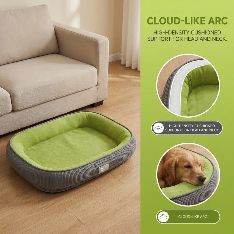 All-Season Comfort Pet Bed for Cats and Small to Medium Dogs