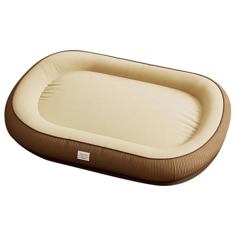 Soft Memory Foam Dog Bed with Removable Cover for Ultimate Comfort
