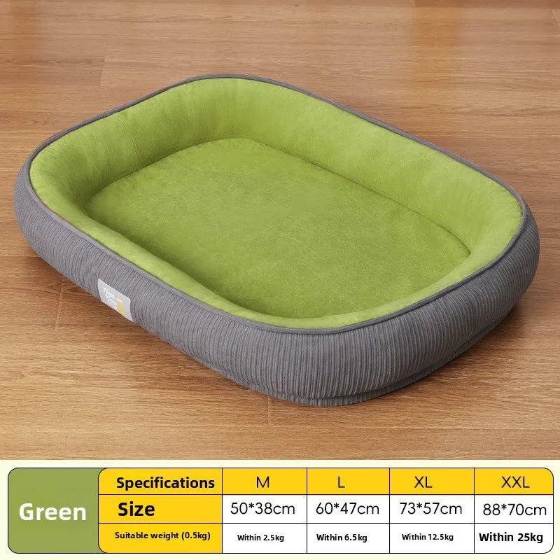 All-Season Comfort Pet Bed for Cats and Small to Medium Dogs