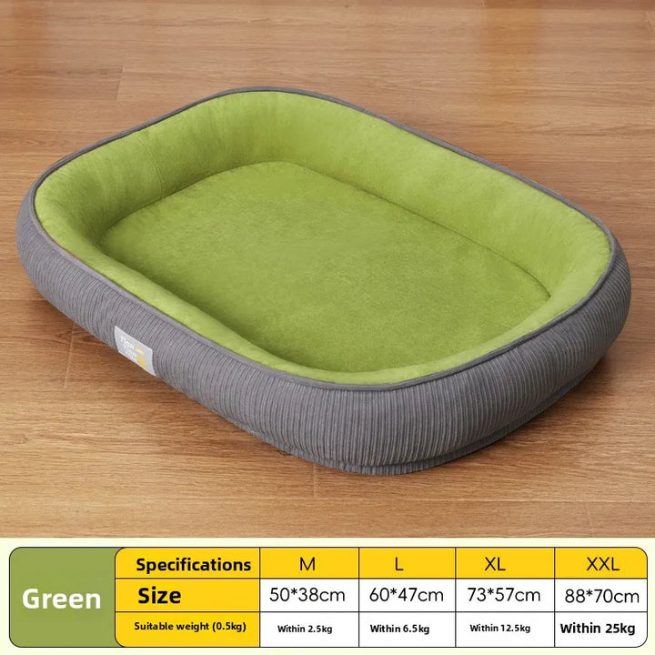 All-Season Comfort Pet Bed for Cats and Small to Medium Dogs