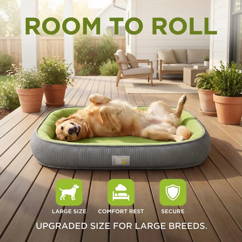 All-Season Comfort Pet Bed for Cats and Small to Medium Dogs