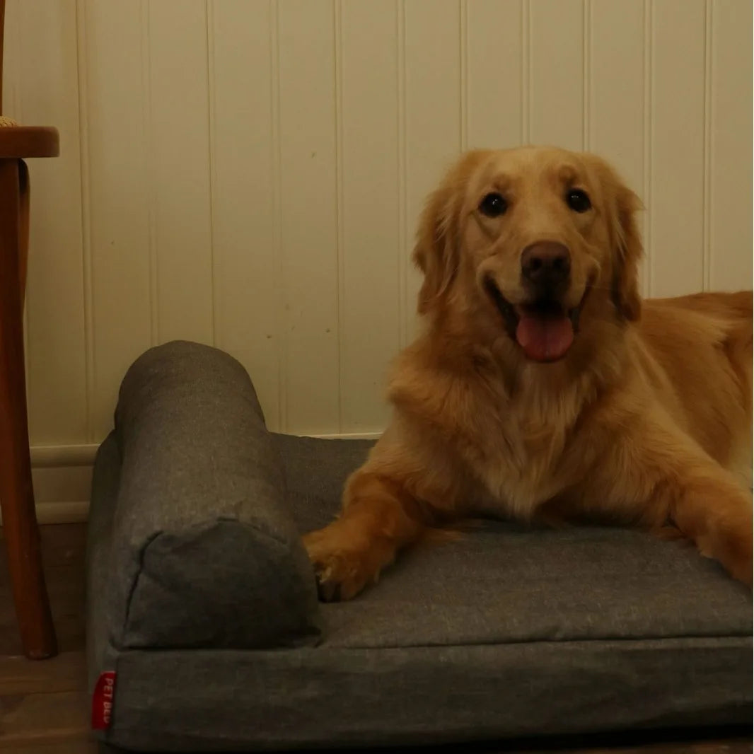 Orthopedic Chew-Proof Winter Pet Bed with Removable Washable Cover