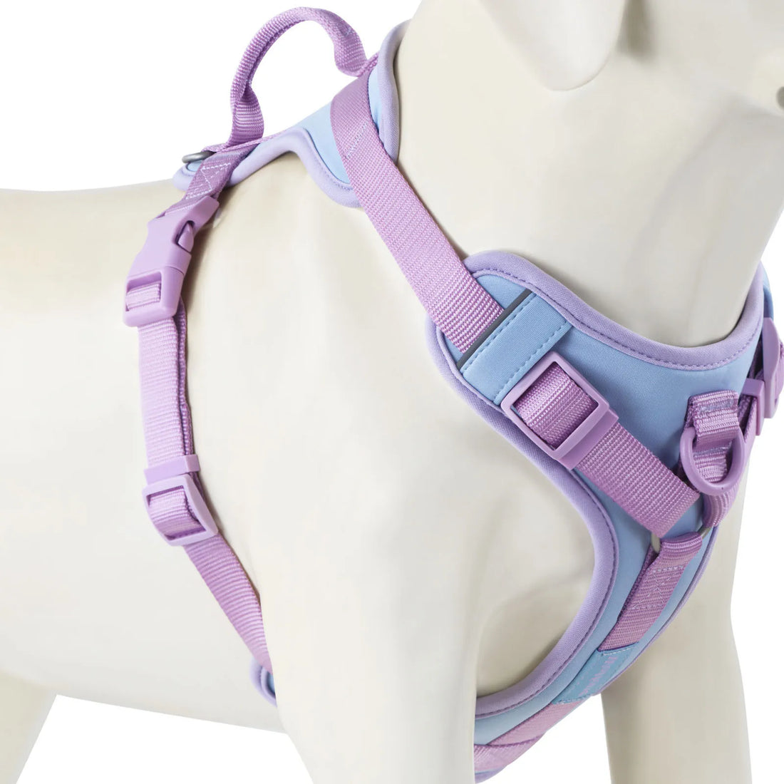 Luxury Adjustable No Pull Dog Harness in Chocolate Color