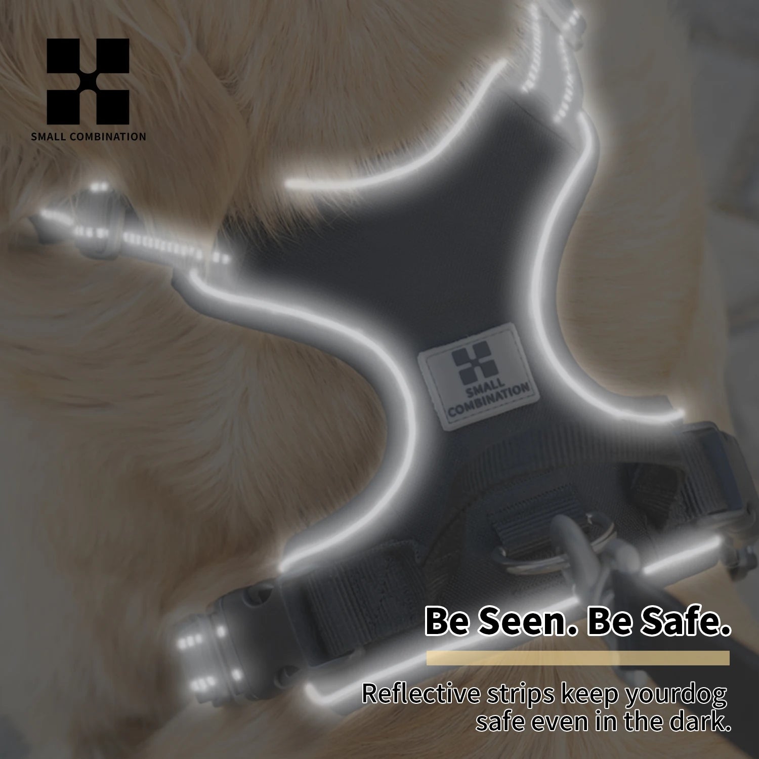 No Pull Reflective Adjustable Dog Harness for Small to Large Dogs