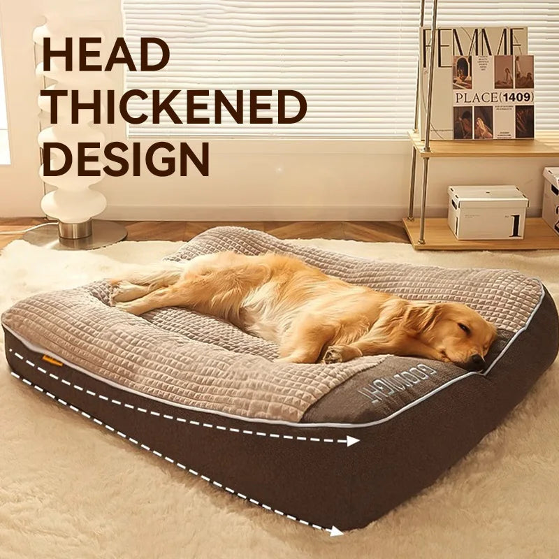 Removable Memory Foam Orthopedic Dog Bed with Waterproof Lining