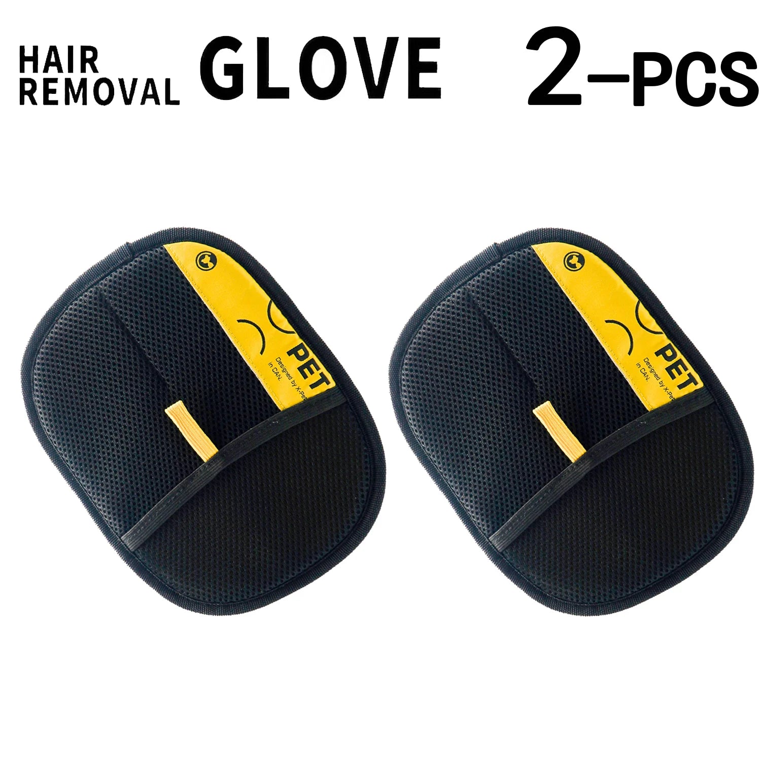 Electrostatic Pet Hair Remover Gloves - Reusable & Washable Grooming Tool