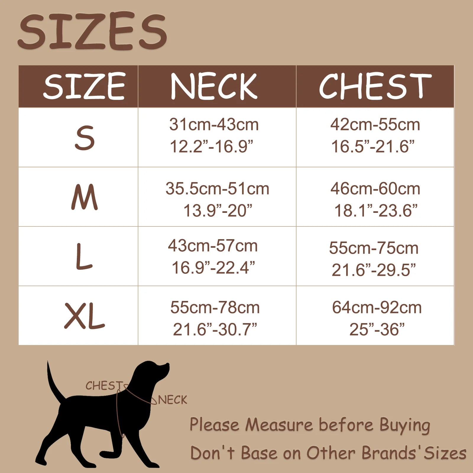 Luxury Adjustable No Pull Dog Harness in Chocolate Color