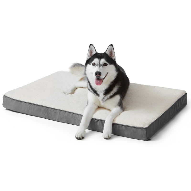 Benepaw Orthopedic Memory Foam Dog Bed with Removable Cover for All Sizes