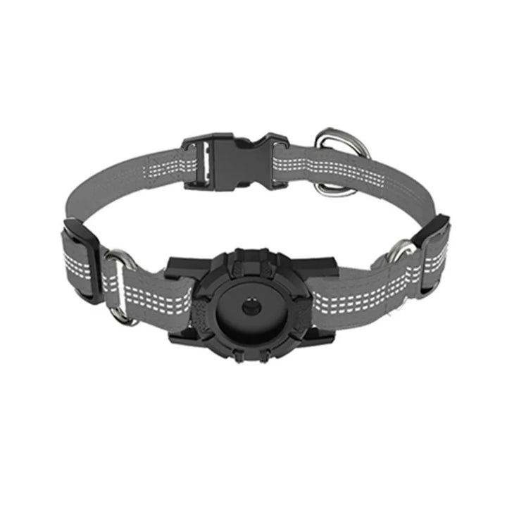 Spiffy Puffy find Waterproof Reflective Dog Collar - Grey