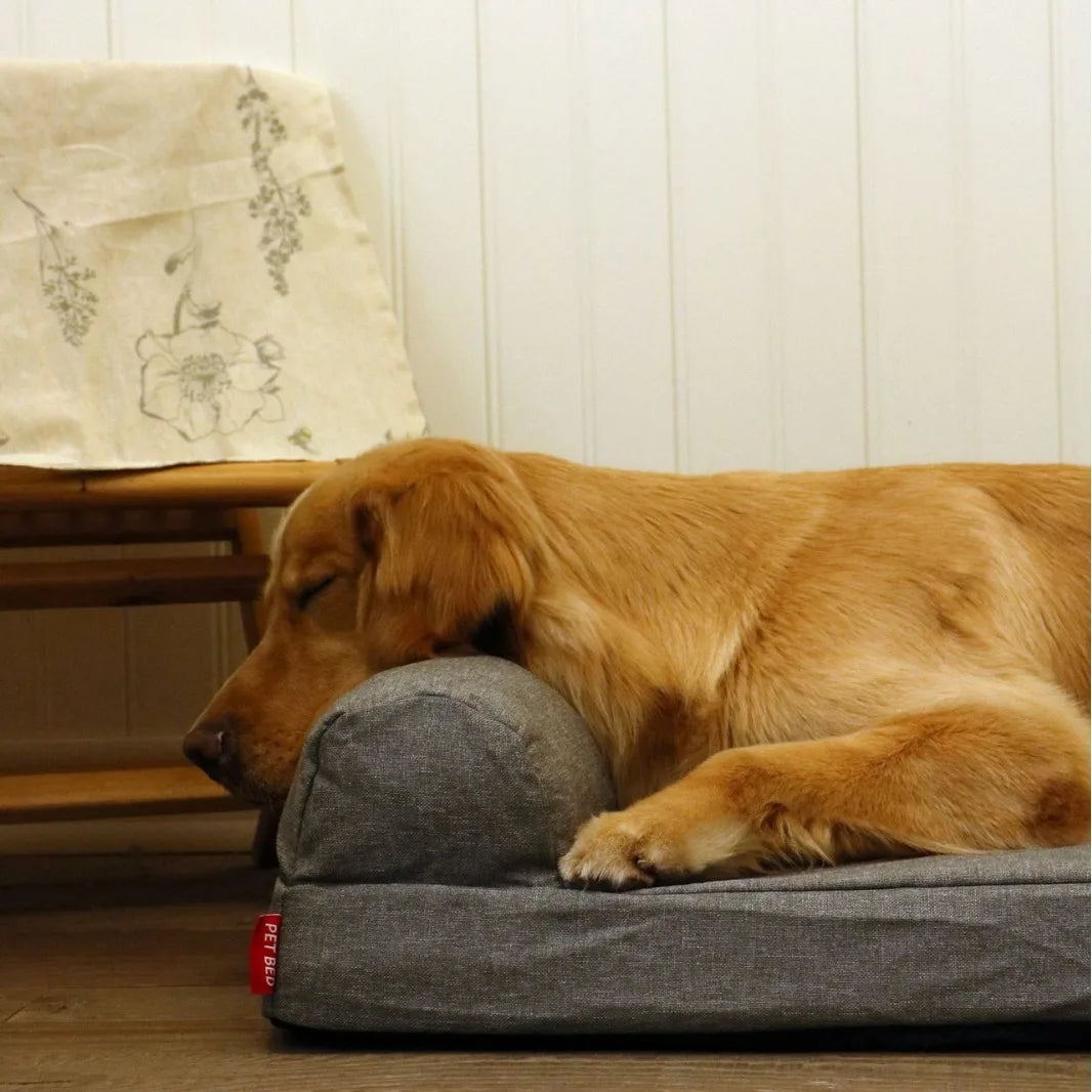 Orthopedic Chew-Proof Winter Pet Bed with Removable Washable Cover