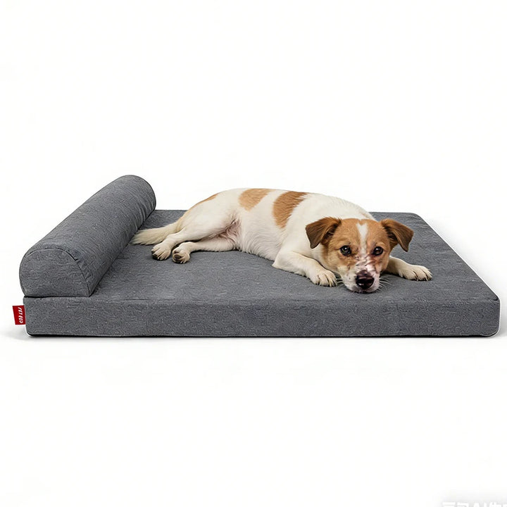 Orthopedic Chew-Proof Winter Pet Bed with Removable Washable Cover