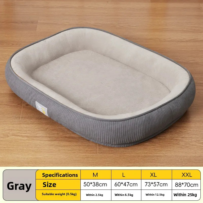 All-Season Comfort Pet Bed for Cats and Small to Medium Dogs