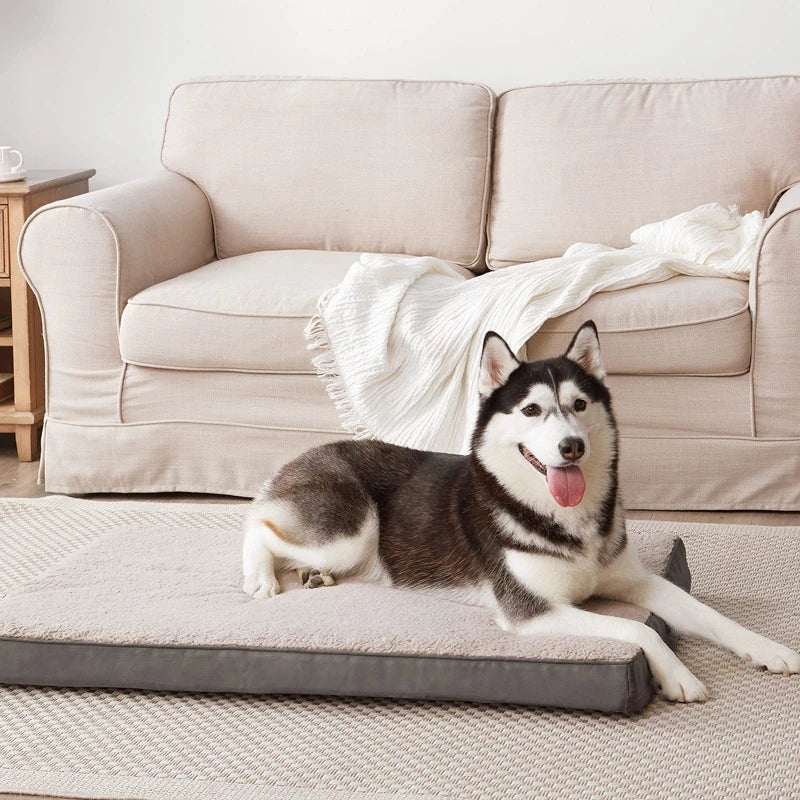 Benepaw Orthopedic Memory Foam Dog Bed with Removable Cover for All Sizes