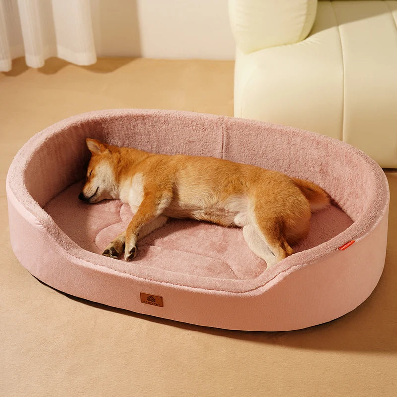 Winter Orthopedic Waterproof Dog Bed for Large Dogs
