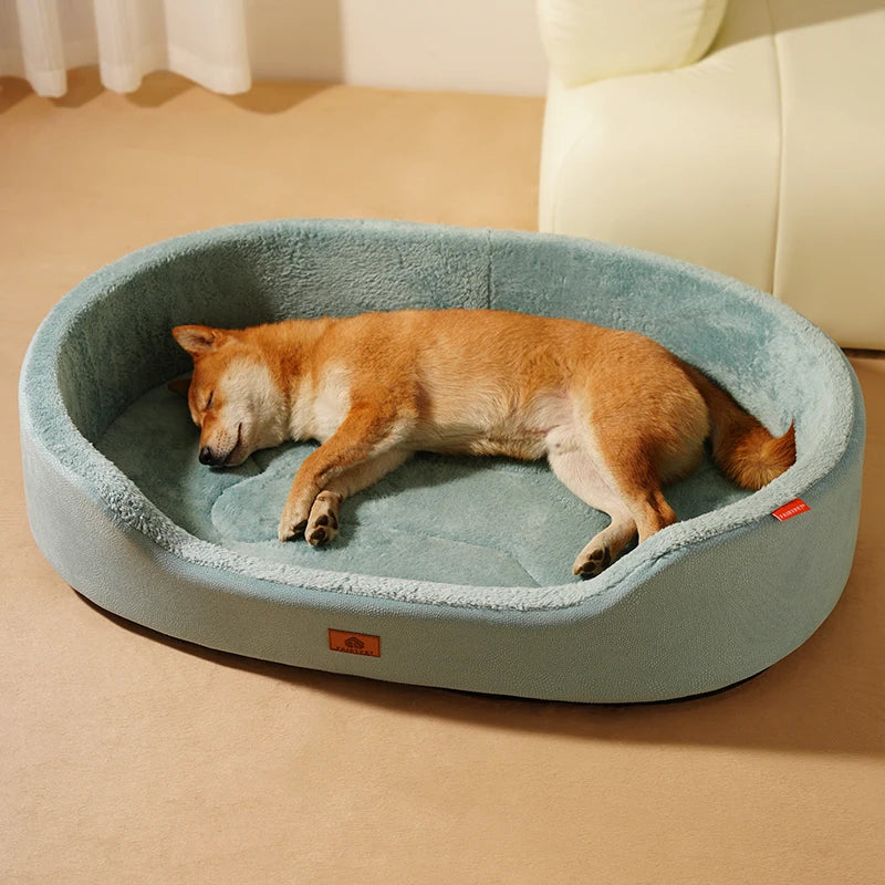 Winter Orthopedic Waterproof Dog Bed for Large Dogs
