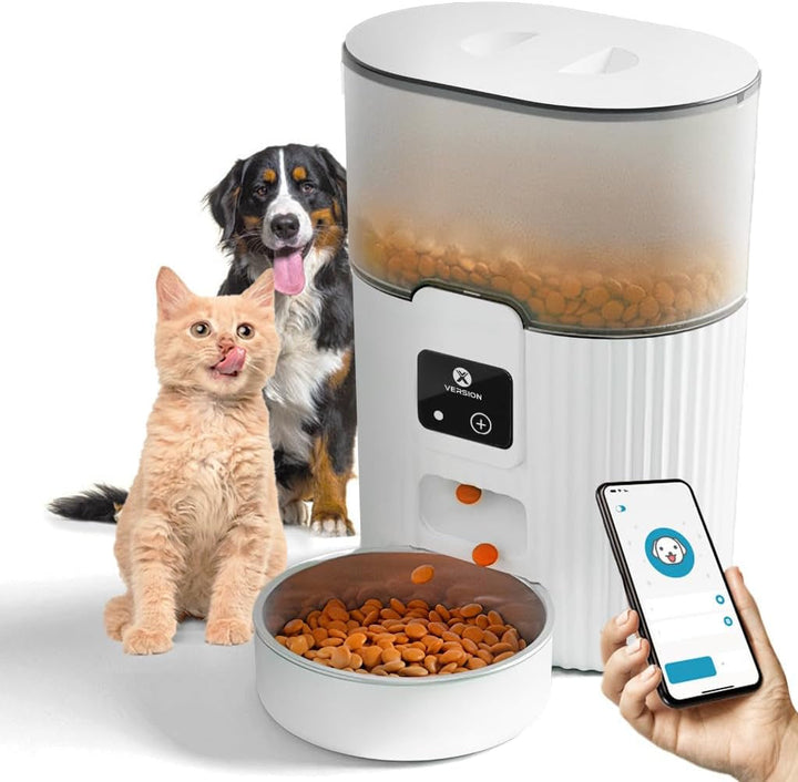 Automatic Feeders with APP: Wifi Pet Food Dispenser for Cat & Small Dog